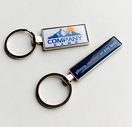Company Logo Keychain