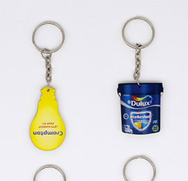 Shape Cutting Keychains