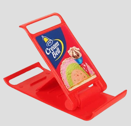 Customised Red Colour Mobile Stand